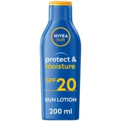 Nivea Protect & Moisture Sun Lotion Spf 20 200ml