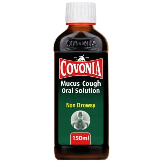 B&M Covonia Herbal Mucus Cough Syrup 150ml