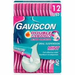Gaviscon Double Action Liquid Sachets 12pk