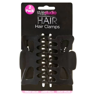 Style Studio Hair Clamps 2pk