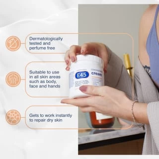 E45 Dermatological Cream 350g - Image 2