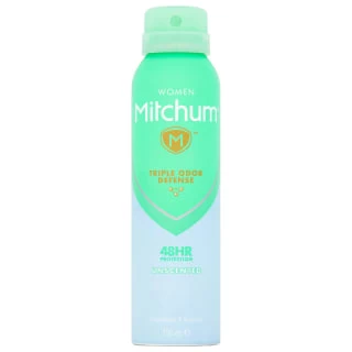 B&M Mitchum Unscented Antiperspirant 150ml