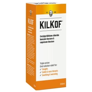 B&M Kilkof Triple Action Oral Solution 200ml