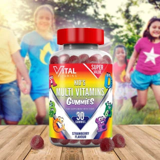 B&M Vital Vitamins Kid's Multi Vitamins Gummies 30pk - Image 2