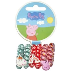 Peppa Pig Charm Spirals 6pk
