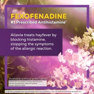 B&M Allevia 120mg Fexofenadine Tablets 7pk - Image 4