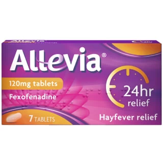 B&M Allevia 120mg Fexofenadine Tablets 7pk - Image 2
